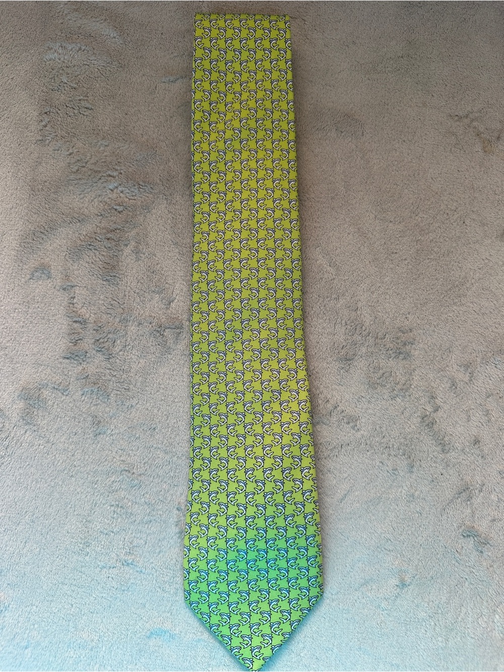 Sero Shark Green Men's Tie